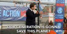 Our Generation Is Gonna Save This Planet Payton Hobart GIF - Our Generation Is Gonna Save This Planet Payton Hobart Ben Platt GIFs