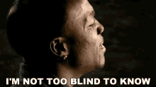 Im Not Too Blind To Know Akon GIF - Im Not Too Blind To Know Akon Sorry Blame It On Me Song GIFs