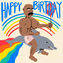 Happy Birthday Dolphin GIF - Happy Birthday Dolphin Balloon GIFs
