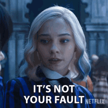 Its Not Your Fault Enid Sinclair GIF - Its Not Your Fault Enid Sinclair Emma Myers GIFs