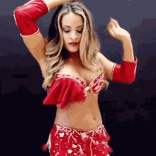 Zelina Vega Dancing GIF - Zelina Vega Dancing Belly Dancing GIFs