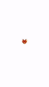 a red heart with the words love mily written on the bottom