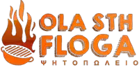 a logo for ola sth floga shows a grill with flames