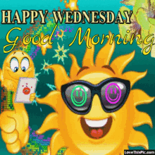Happy Wednesday God Morning GIF - Happy Wednesday God Morning Emoji GIFs