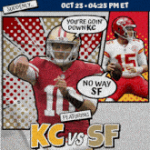 San Francisco 49ers Vs. Kansas City Chiefs Pre Game GIF - Nfl National Football League Football League GIFs