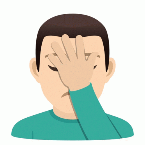 Facepalm Joypixels Sticker Facepalm Joypixels Man Facepalming Discover Share Gifs