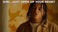 Girl Just Open Up Your Heart Breez Kennedy GIF - Girl Just Open Up Your Heart Breez Kennedy At Your Worst Song GIFs