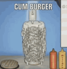 Cum Burger GIF - Cum Burger Shitpost GIFs