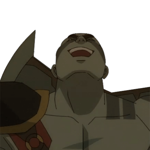 Laughing Grog Strongjaw Sticker - Laughing Grog Strongjaw The Legend Of Vox Machina Stickers
