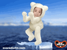 Polar Bear Dancing GIF - Polar Bear Dancing Ice Melting GIFs