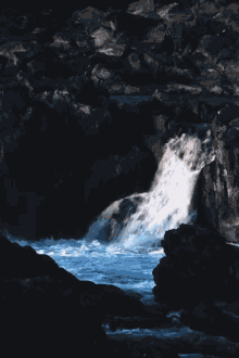 Waterfall Rock GIF - Waterfall Rock GIFs