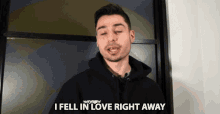 I Fell In Love Right Away Zoomaa GIF - I Fell In Love Right Away Zoomaa Drink Ctrl GIFs