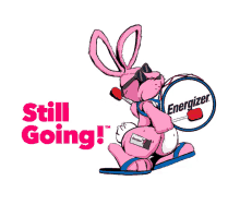still going energizer bunny