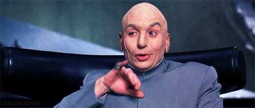 Dr Evil GIF - Excited Mikemeyers Austinpowers - Discover & Share GIFs