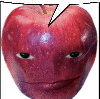 Malicious Malicious Apple Sticker - Malicious Malicious Apple Apple Stickers