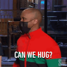 Can We Hug Saturday Night Live GIF