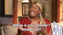 Nene Leakes Where Is Your Scooter GIF