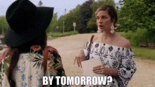 Schitts Creek Alexis Rose GIF - Schitts Creek Alexis Rose By Tomorrow GIFs