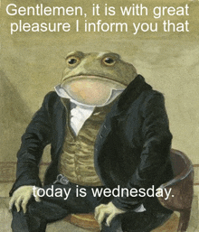 It Is Wednesday Its Wednesday My Dudes Meme