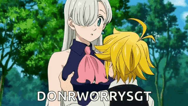 Meliodas & Elizabeth Seven Deadly Sins Nanatsu No Taizai 