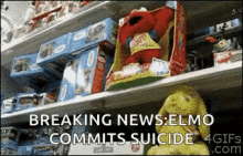 Elmo Falling GIF - Elmo Falling Suicidal Elmo GIFs