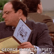 Seinfeld George Costanza GIF - Seinfeld George Costanza Getting Upset GIFs