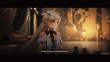 a screenshot of a video game says we 'll be arriving at the first waterline soon
