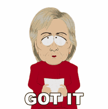 got it hillary clinton south park s20e3 the damned