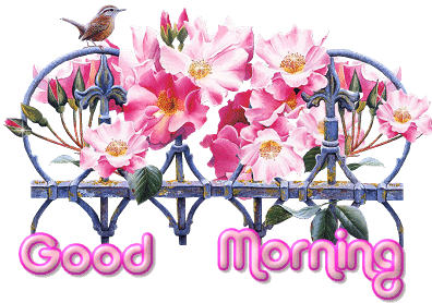 Good Morning Flowers Sticker - Good Morning Flowers Stickers