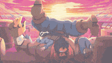 a pixel art drawing of a man laying on his back