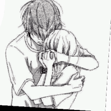 Anime Couple Sketch GIFs | Tenor