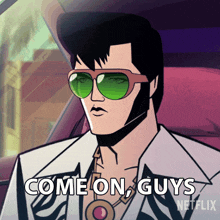 Come On Guys Agent Elvis Presley GIF - Come On Guys Agent Elvis Presley Matthew Mcconaughey GIFs