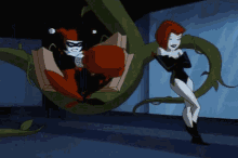 Batgirl Harley Quinn GIF - Batgirl Harley Quinn Kick GIFs