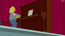 Simpsons Piano GIF