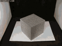 Magnets Cube GIF