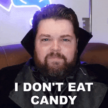 I Dont Eat Candy Brian Hull GIF - I Dont Eat Candy Brian Hull I Avoid Sweets GIFs