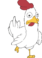 Hen Cluck Sticker - Hen Cluck Chicken Stickers