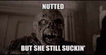 Nutted Nutted But She Still Suckin GIF - Nutted Nutted But She Still Suckin Friday The13th GIFs