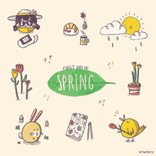 First Day Of Spring GIF - Spring First Day Of Spring Spring Is Here GIFs