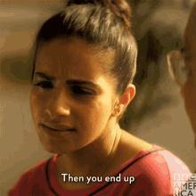 Then You End Up In Sheffield Hair Bun GIF - Then You End Up In Sheffield Hair Bun Serious GIFs