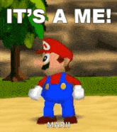 Its A Me Mario GIF - Its A Me Mario It Me GIFs