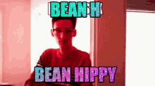 Neil Cicierega Bean Hippy GIF - Neil Cicierega Bean Hippy Bean H GIFs