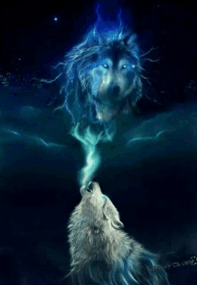 Wolf Moon GIF