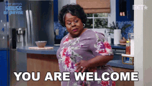 You Are Welcome Ella Payne GIF - You Are Welcome Ella Payne House Of Payne GIFs