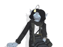 a computer generated image of a cartoon character