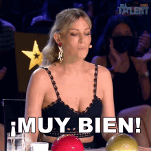 Muy Bien Edurne GIF - Muy Bien Edurne Got Talent España GIFs