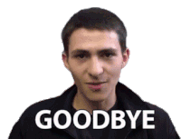 Goodbye Bye Sticker - Goodbye Bye Farewell Stickers