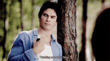 Making My I Dont Understand Face Damon Salvatore GIF - Making My I Dont Understand Face Damon Salvatore The Vampire Diaries GIFs