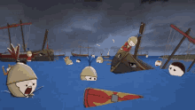 Drownd Over Simplified GIF - Drownd Over Simplified The First Punic War GIFs