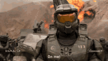 On Me Master Chief GIF - On Me Master Chief Pablo Schreiber GIFs